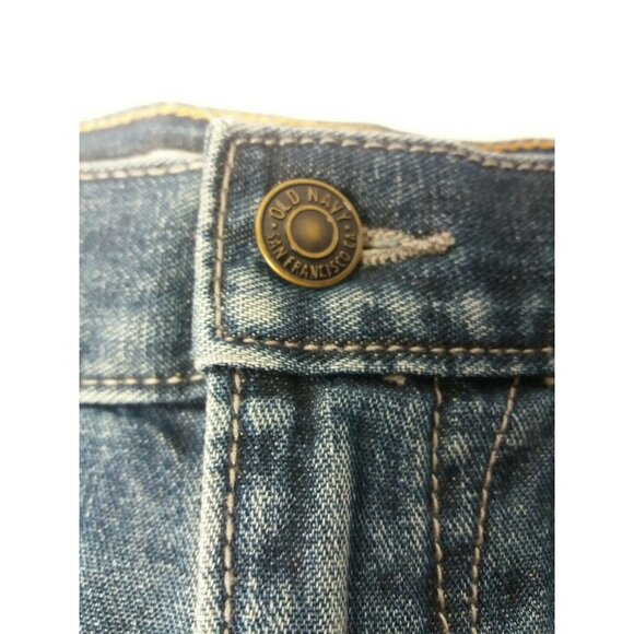 Preppy Old Navy Mini Blue Denim Skirt Size 8 Short Summer Beach Vacation Casual - Picture 3 of 9